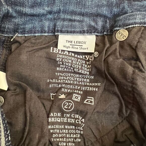 BLANKNYC high waisted cutoff denim shorts size 27 NWT - Picture 8 of 10